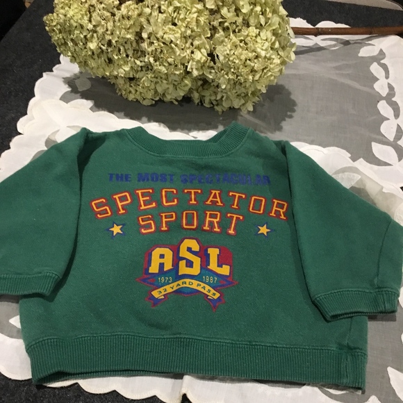 GAP Other - VINTAGE BABY GAP SWEATSHIRT, SIZE 6 - 12MO